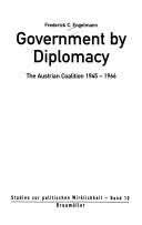 Book cover for Government by Diplomacy