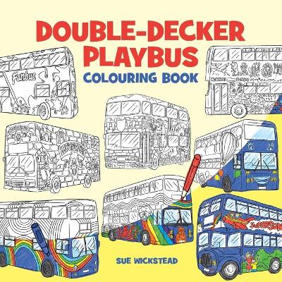 Book cover for Double Decker Playbus Colouring Book