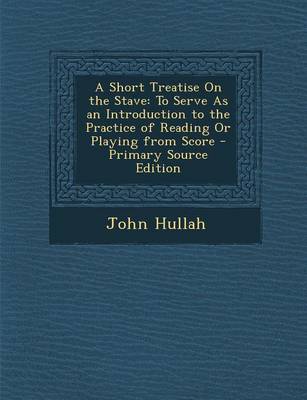 Book cover for A Short Treatise on the Stave