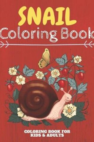 Cover of Snail Coloring Book