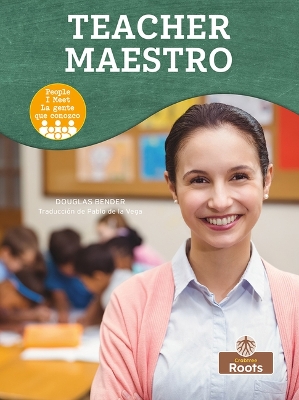 Book cover for Maestro (Teacher) Bilingual Eng/Spa