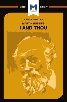 Cover of An Analysis of Martin Buber's I and Thou