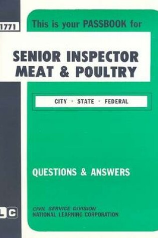 Cover of Senior Inspector, Meat & Poultry