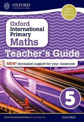 Book cover for Oxford International Primary Maths: Stage 5: Teacher's Guide 5