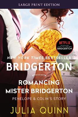 Cover of Romancing Mister Bridgerton [Large Print]