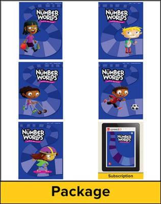 Book cover for Number Worlds Level J, Student Materials Bundle (5 students, 1-year)