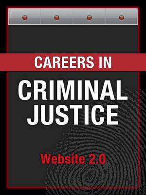 Book cover for Careers in Criminal Justice Web Site-Ga Printed Access Card