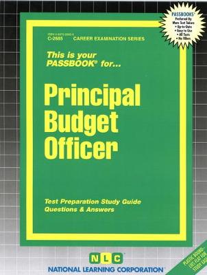 Book cover for Principal Budget Officer