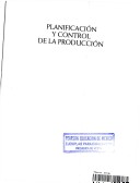 Book cover for Planeacion y Control de La Produccion