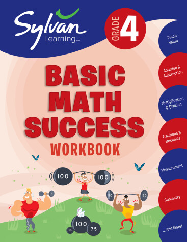 Book cover for 4th Grade Basic Math Success Workbook