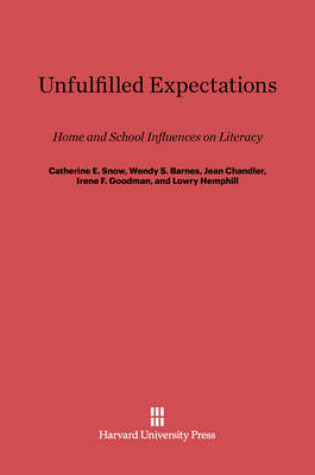 Cover of Unfulfilled Expectations
