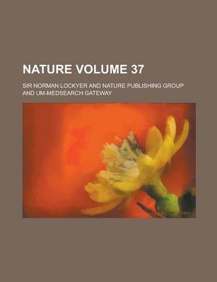 Book cover for Nature Volume 37