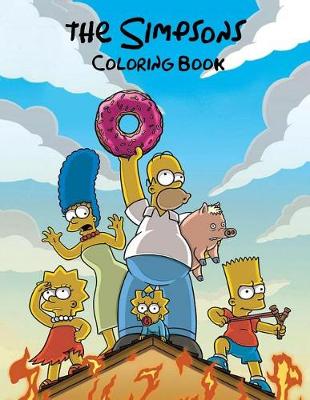 Book cover for The Simpsons Coloring Book