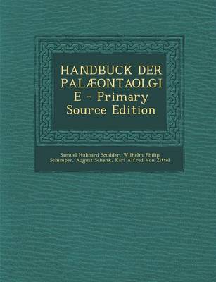 Book cover for Handbuck Der Palaeontaolgie