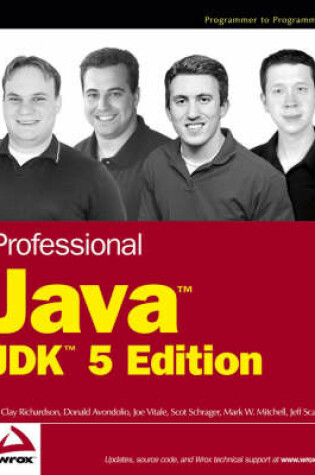 Cover of Professional Java Programming