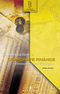 Book cover for An Introduction to Corporate Finance