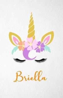 Book cover for Briella A5 Lined Notebook 110 Pages