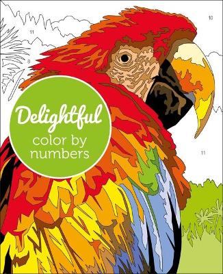 Book cover for Delightful Color by Numbers