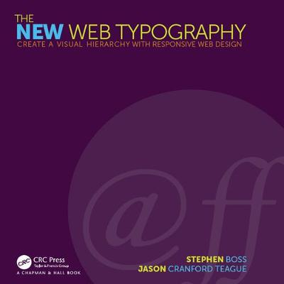 Book cover for The New Web Typography