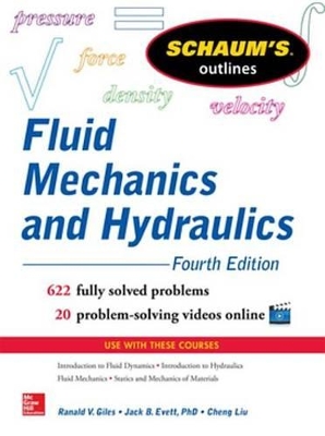 Cover of Schaum's Outline of Fluid Mechanics and Hydraulics, 4th Edition