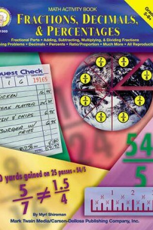 Cover of Fractions, Decimals, & Percentages, Grades 5 - 12