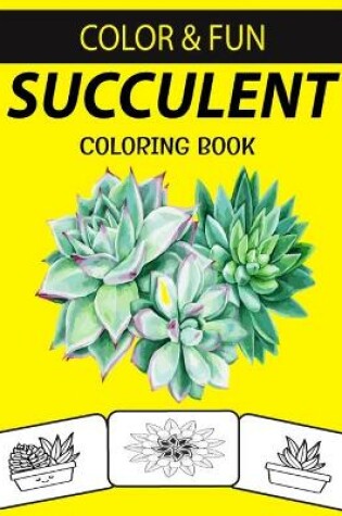 Cover of Succulent Coloring Book