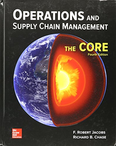 Book cover for Operations and Supply Chain Management: The Core with Connect