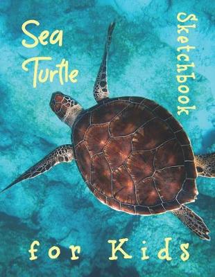 Book cover for Sea Turtle Sketchbook for Kids