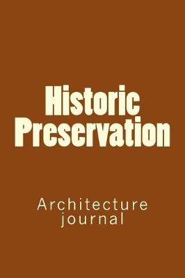 Book cover for Historic Preservation