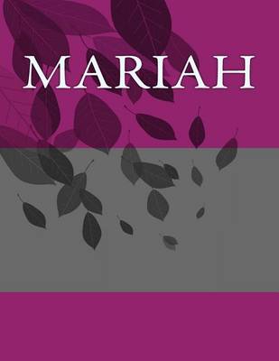 Book cover for Mariah