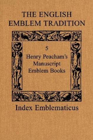 Cover of The English Emblem Tradition