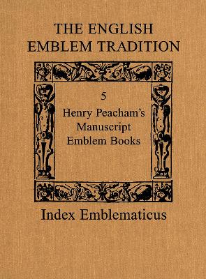 Book cover for The English Emblem Tradition