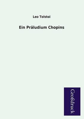 Book cover for Ein Praludium Chopins