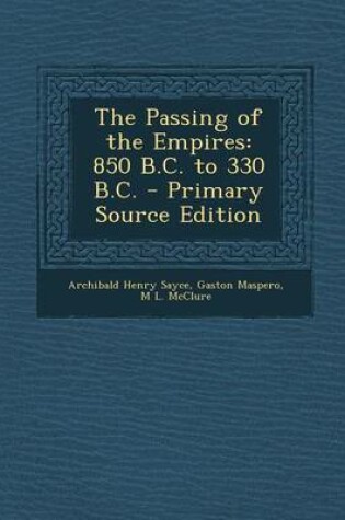 Cover of The Passing of the Empires