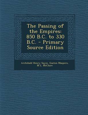 Book cover for The Passing of the Empires