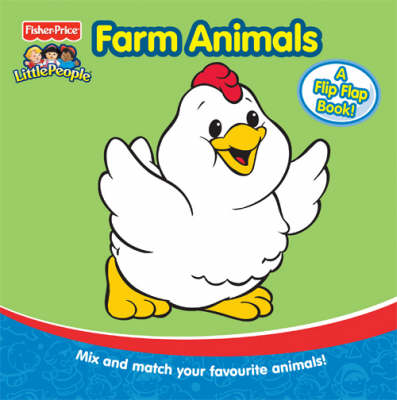 Book cover for FISHER PRICE FLIP FLAP FARM ANIMALS