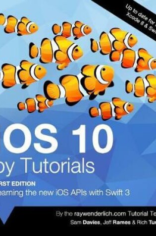 Cover of IOS 10 by Tutorials