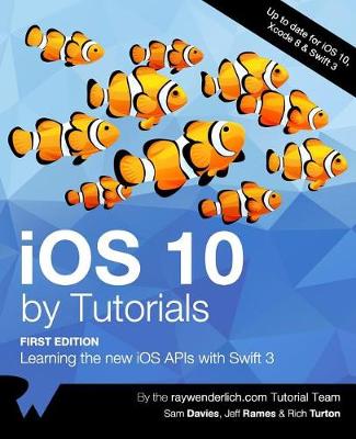 Book cover for IOS 10 by Tutorials