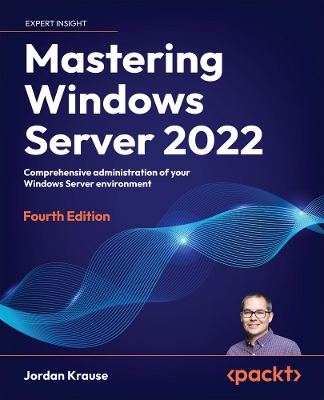 Book cover for Mastering Windows Server 2022