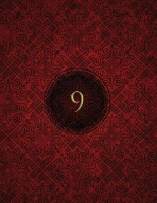 Cover of Monogram "9" Blank Sketchbook