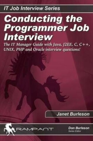 Cover of Conducting the Programmer Job Interview