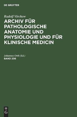 Cover of Rudolf Virchow: Archiv F�r Pathologische Anatomie Und Physiologie Und F�r Klinische Medicin. Band 206