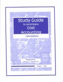 Book cover for Cost Accounting