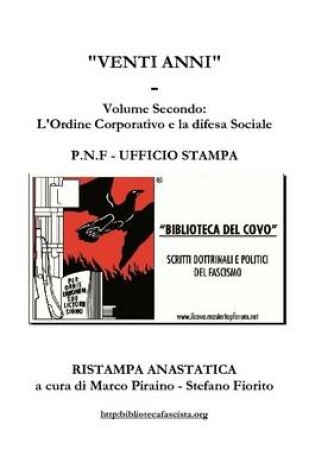 Cover of Venti Anni - Volume Secondo