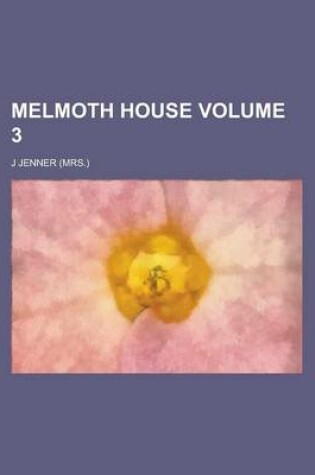 Cover of Melmoth House Volume 3