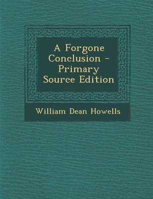 Book cover for A Forgone Conclusion