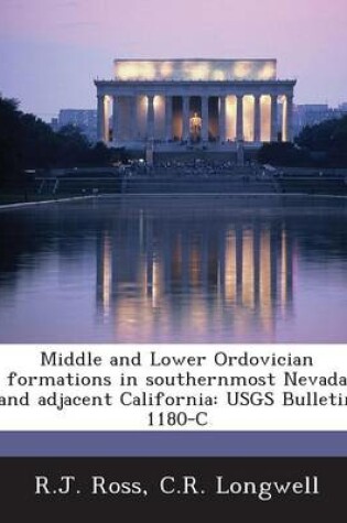 Cover of Middle and Lower Ordovician Formations in Southernmost Nevada and Adjacent California