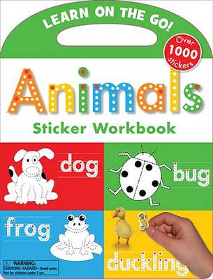 Book cover for Animals Sticker Workbook