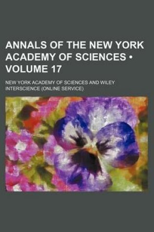 Cover of Annals of the New York Academy of Sciences (Volume 17)