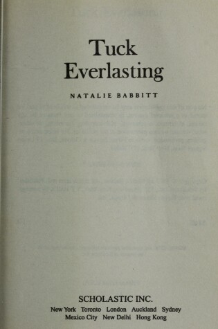 Cover of Tuck Everlasting